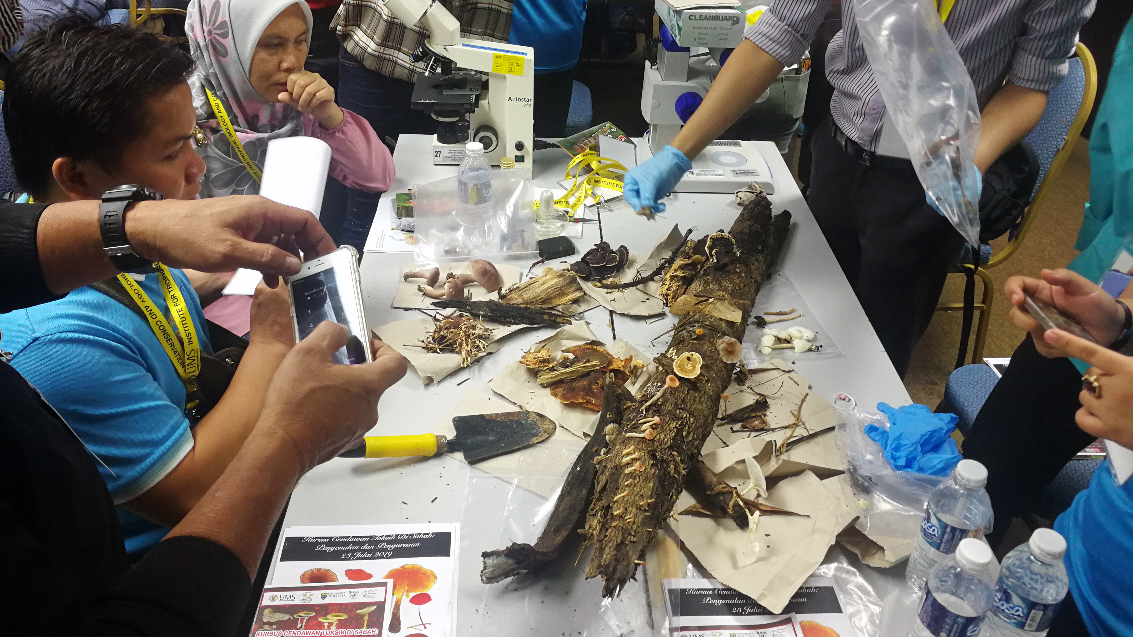 Train-The-Trainer session on mushroom poisoning