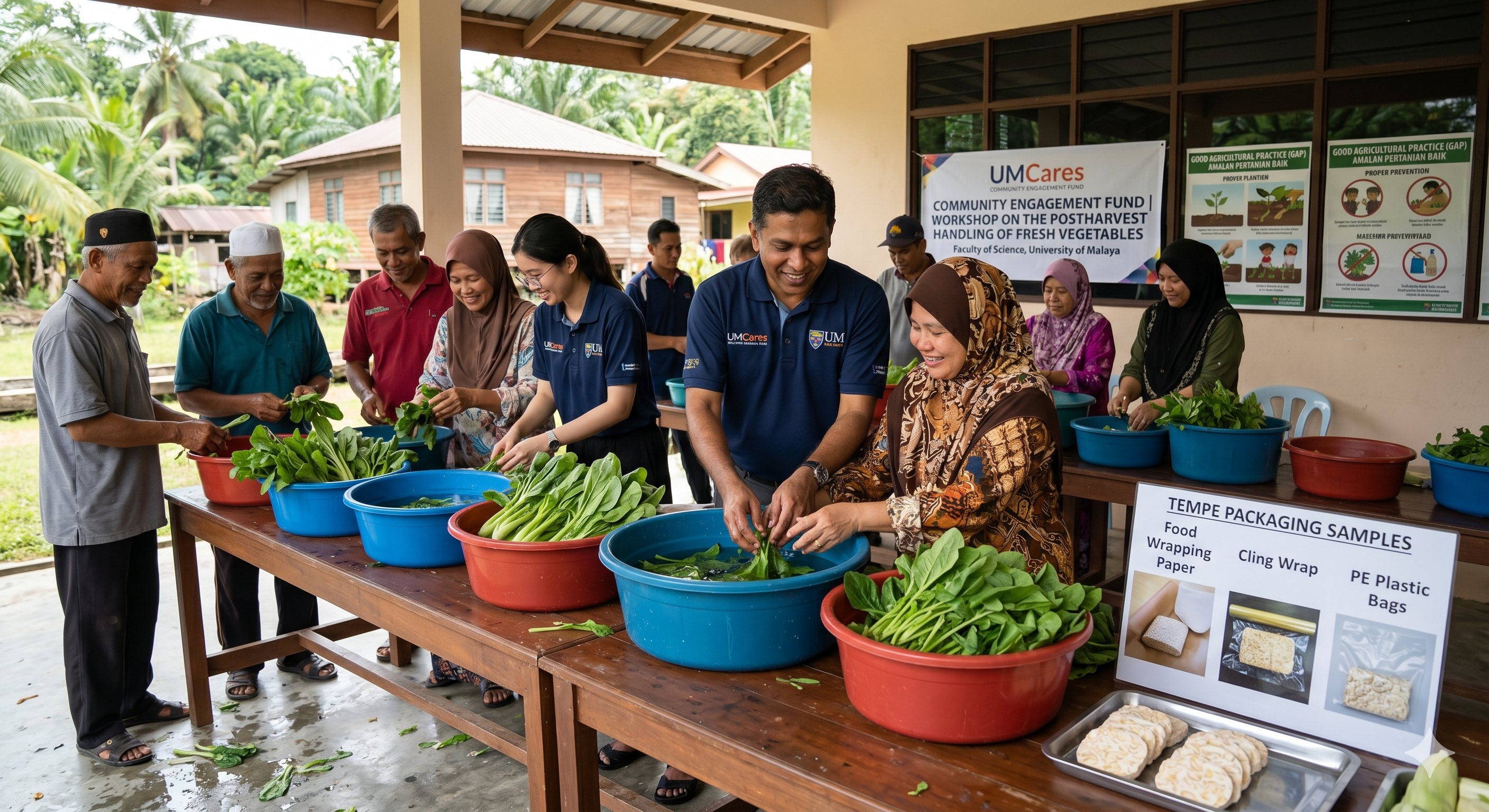 Fresh Vegetable Handling
