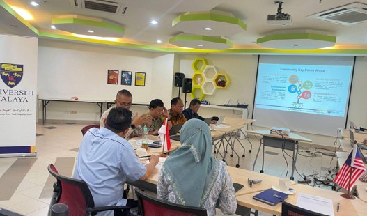 Assoc. Prof. Dr. Noraini Ahmad presenting at the workshop.